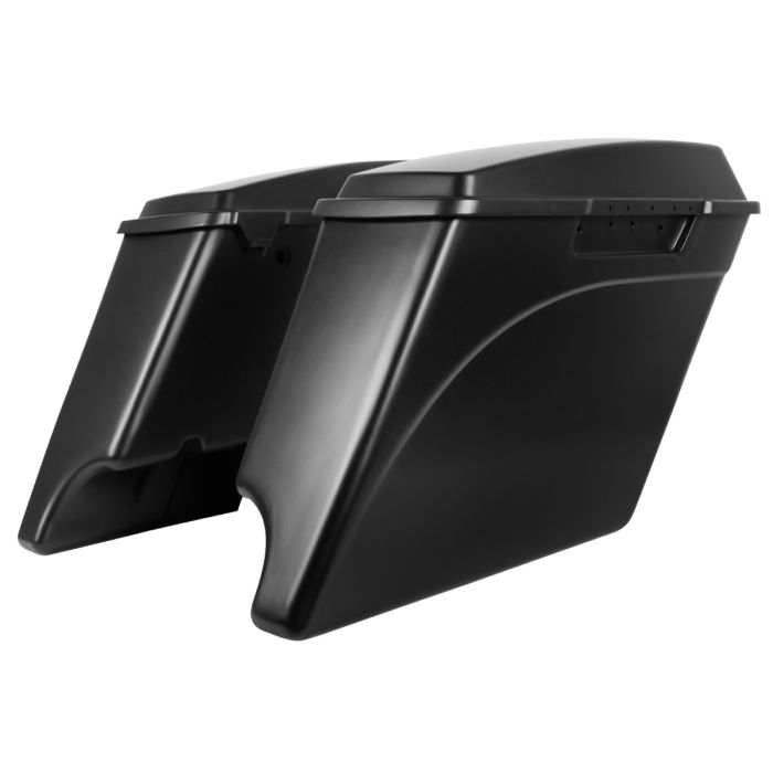 Hogworkz Unpainted Stretched Saddlebags 4" Extended for Harley® Touring '94-'13