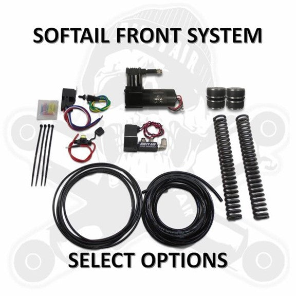 Dirty Air Front Air Ride Kit - SOFTAIL DYNA