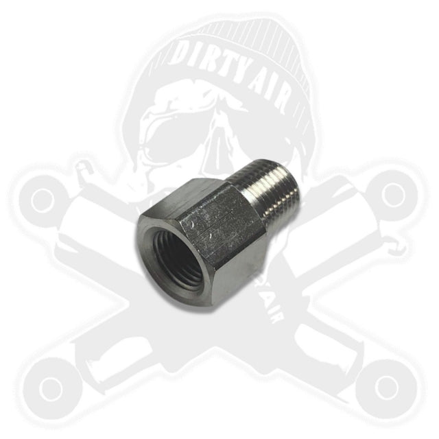 Dirty Air Adapter Fitting - 1/8" NPT Male x 1/8" NPT Female